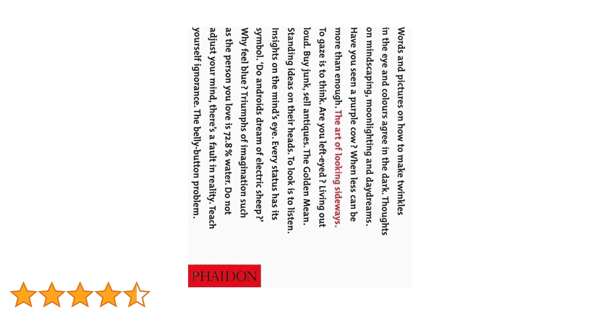 The Art of Looking Sideways: 0000: Amazon.co.uk: Fletcher